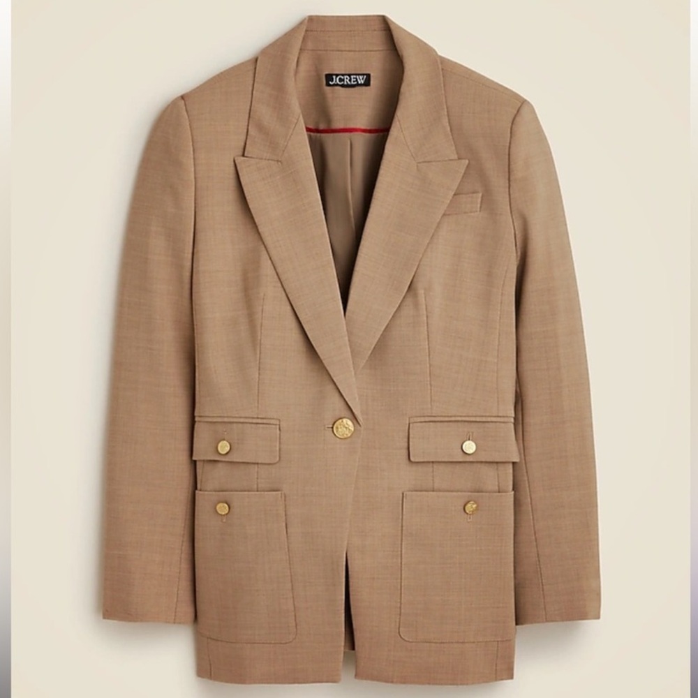 NWT J. Crew Vivienne blazer jacket 16 tall 16T